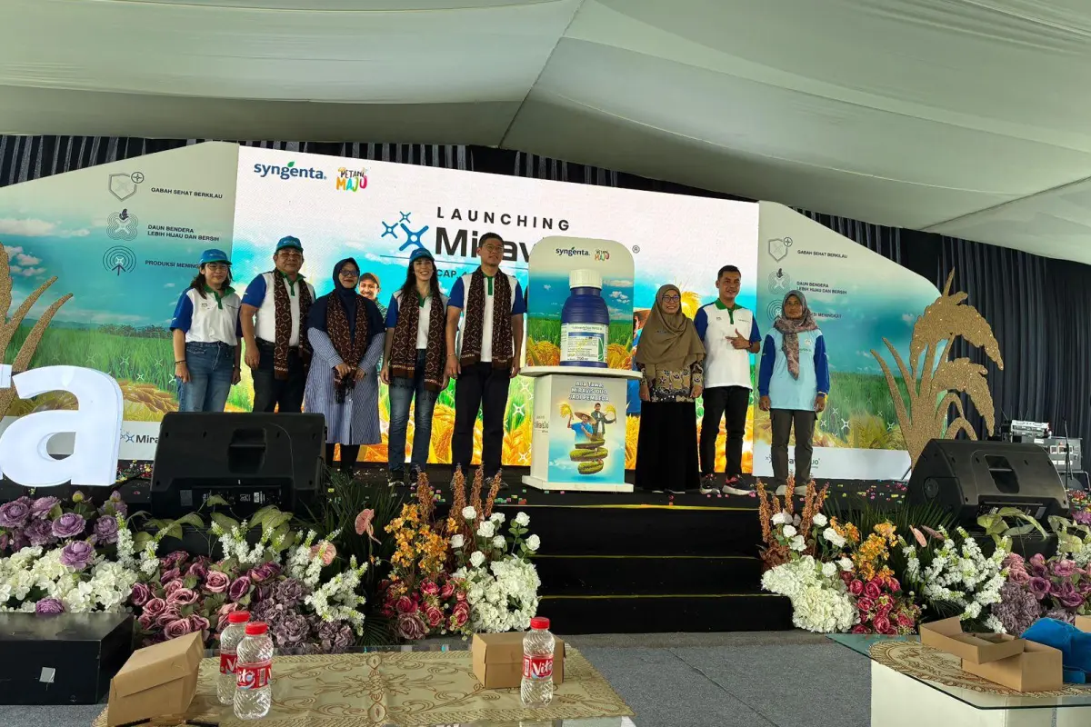 Syngenta Indonesia Supports Rice Self-Sufficiency by Launching MIRAVIS Duo for Rice