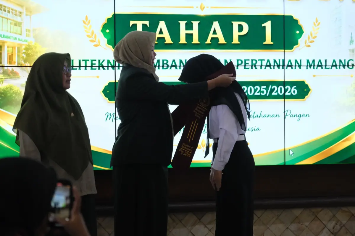 Cetak SDM Pertanian dan Peternakan Unggul, Polbangtan Malang Gelar Yudisium