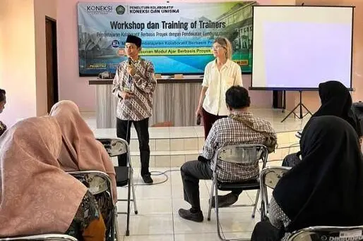 Dampingi Guru di Lombok Utara, Peneliti UNISMA Susun Modul Ajar Berbasis 'Lumbung Commoning Sasak’