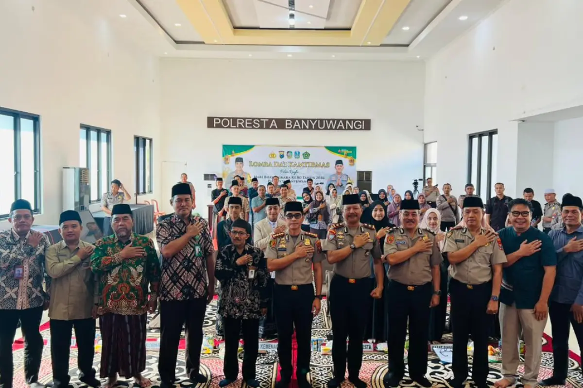 Cetak Dai Muda, Ikhtiar Polresta Banyuwangi Syiar Kamtibmas Lewat Dakwah