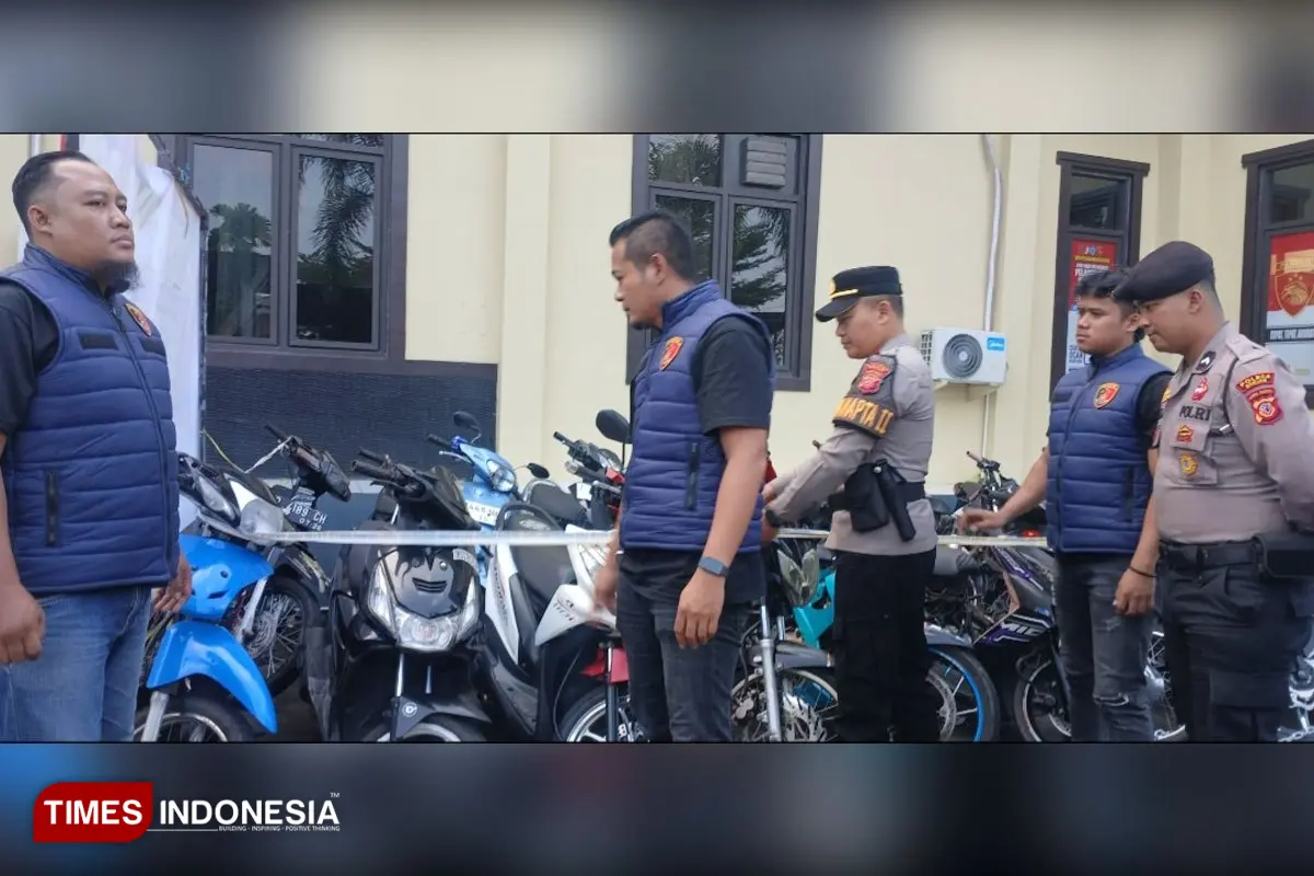 Ops Jaran Lodaya 2026 Berbuah, Dua Tersangka Curanmor dan Puluhan Motor Diamankan