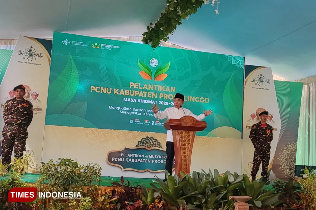 Lantik PCNU Probolinggo, Gus Yahya Ibaratkan Khidmat Seperti Akad Nikah