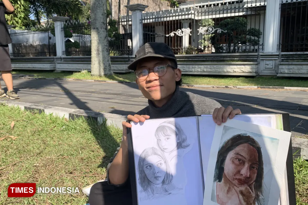 Dari Seni Jalanan Hingga Ruang Pameran, Cara Amin Kenalkan Seni Lukis ke Publik