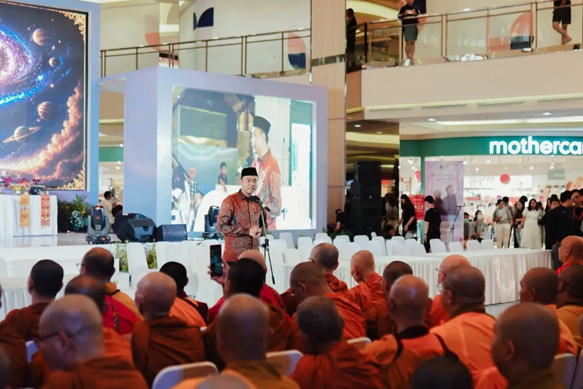 Di Vesak Festival 2026, Stafsus Menag Doakan Presiden Prabowo Jaga Kedamaian Bangsa