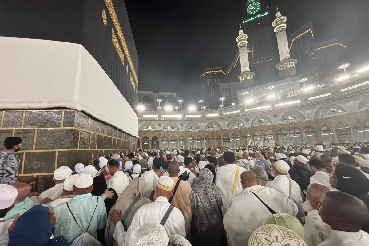 jemaah haji tawaf