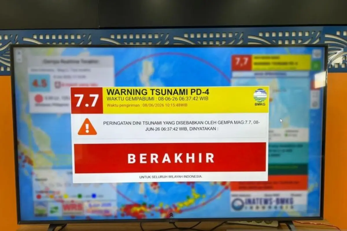 Peringatan Tsunami Dicabut, Warga Gorontalo Utara Kembali ke Rumah