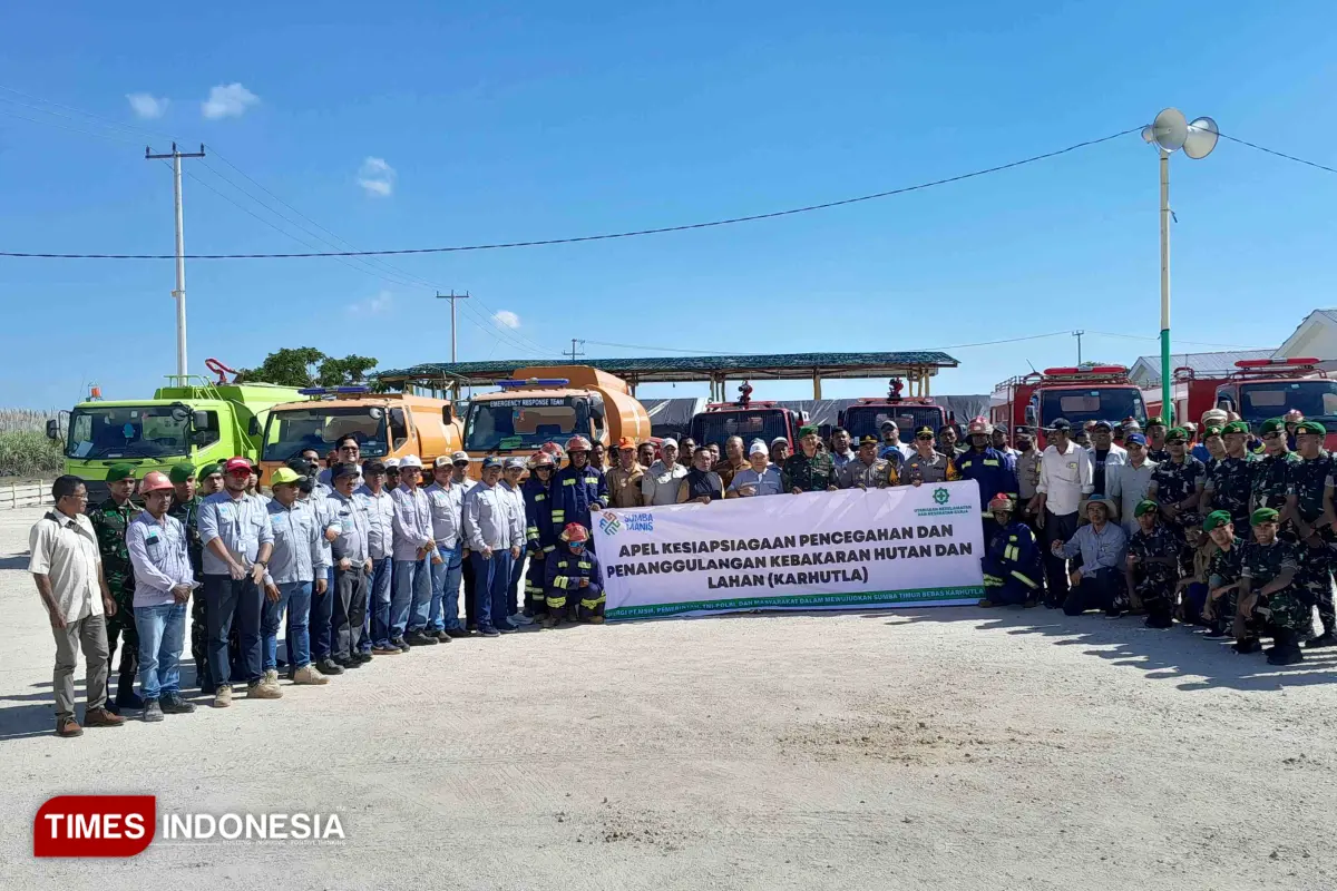 Apel Siaga Cegah Karhutla di Sumba Timur: MSM Gandeng BPBD, TNI Polri Berikan Edukasi dan Simulasi