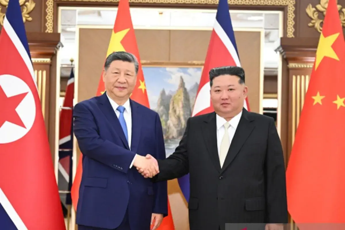 Xi Jinping dan Kim Jong Un Perkuat Aliansi China-Korea Utara di Tengah Gejolak Global
