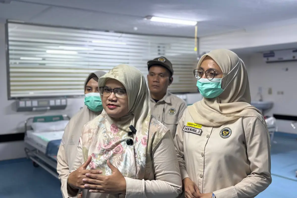 Jemaah Haji Indonesia Gelombang Kedua di Madinah diimbau Jaga Kesehatan dan Selalu Gunakan Alas Kaki