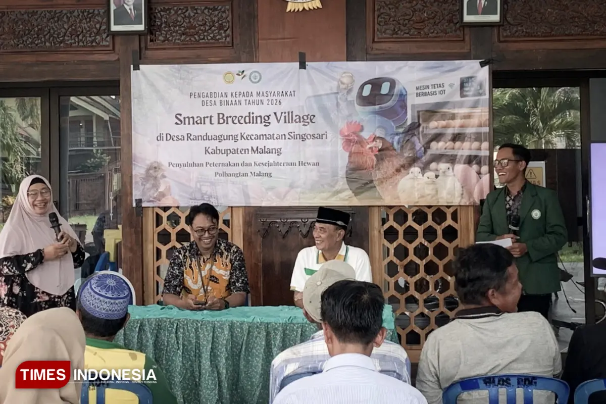 Polbangtan Malang Gandeng Desa Randuagung Kembangkan Smart Breeding Village Ayam KUB