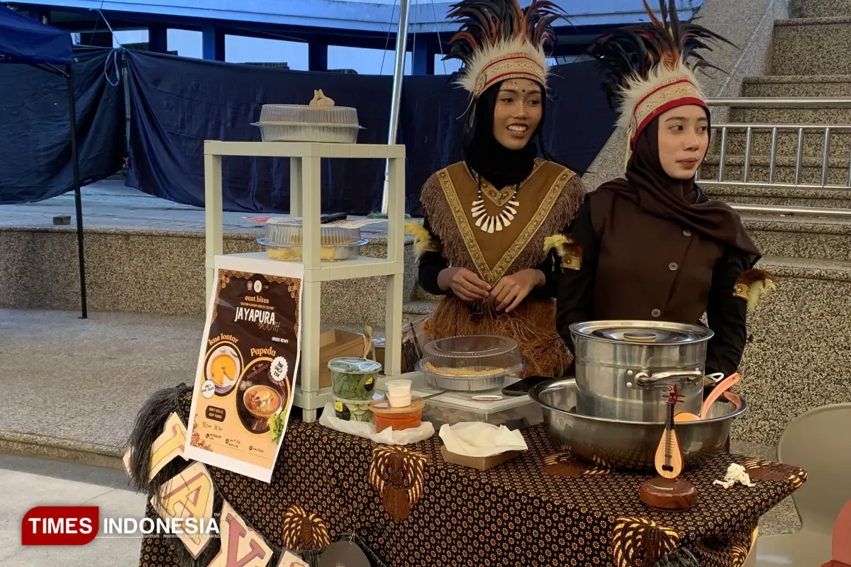 Salah satu booth jualan 2