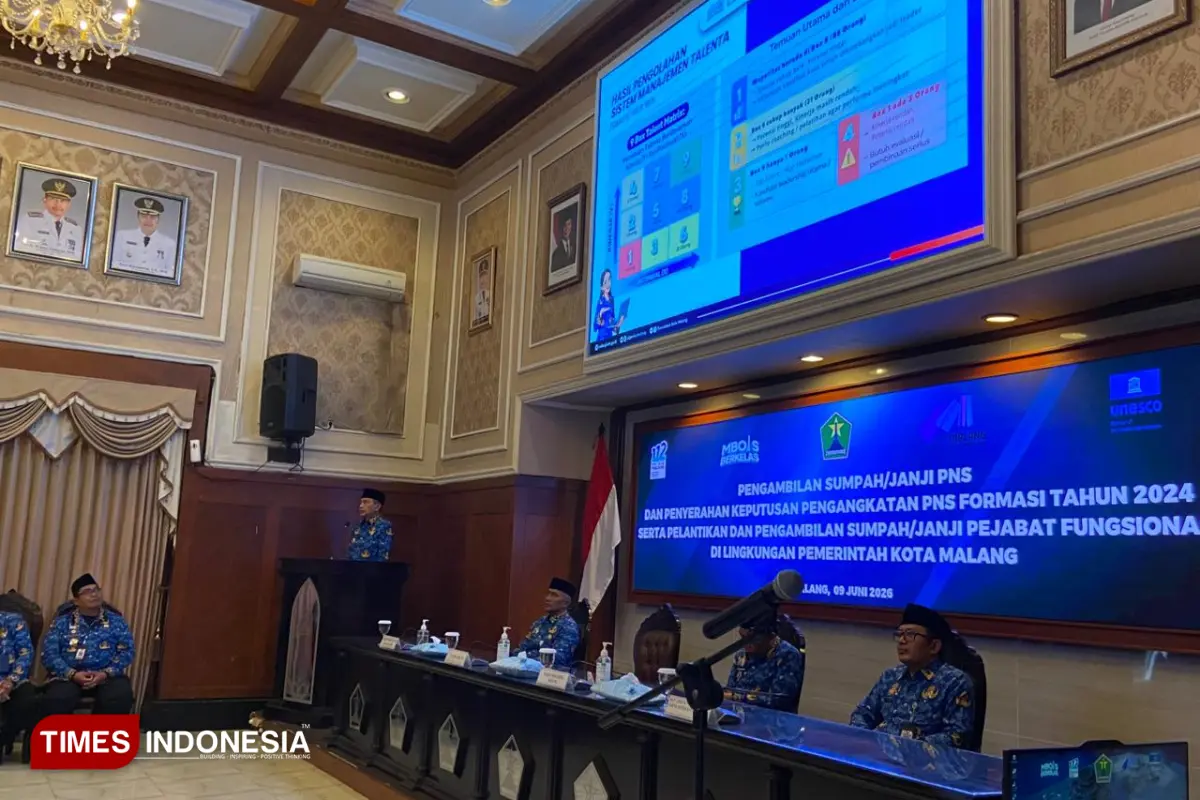 Kekosongan Kursi Kepala OPD, Wali Kota Malang Soroti ASN Belum Tertib Perbarui Data Talenta
