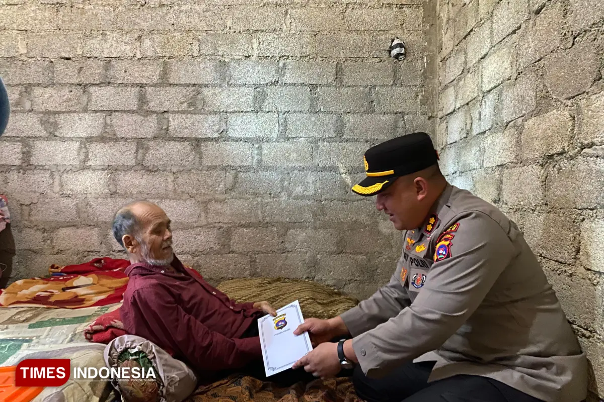 Beri Doa dan Bantuan, Wujud Cinta Polres Solok untuk Warga yang Berjuang dalam Keterbatasan