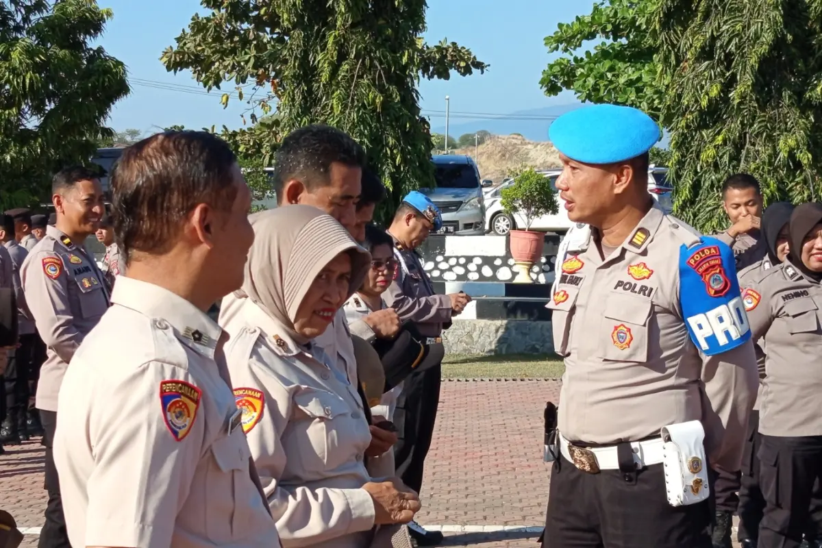 Bidpropam Polda Sulteng Kembali Gelar Gaktibplin, Disiplin Personel Jadi Prioritas