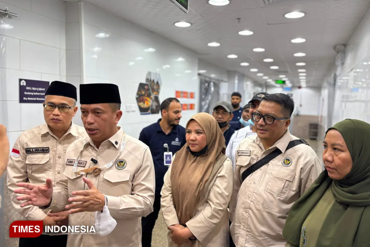 Irjen Kemenhaj Pastikan Distribusi Konsumsi Jemaah Haji Indonesia Tepat Waktu dan Terjaga Kualitas dan Jumlahnya