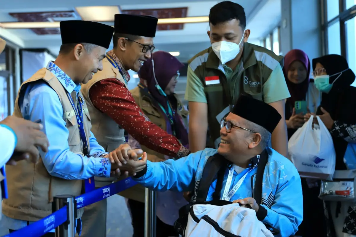 Kloter 08 Tiba, 3.125 Haji Debarkasi Padang Telah Kembali ke Ranah Minang