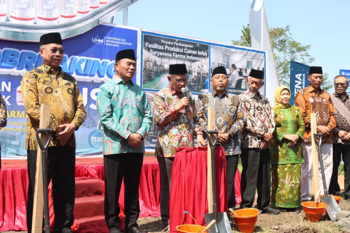 Muhammadiyah Bangun Pabrik Infus, Siap Suplai Kebutuhan Medis RSMA