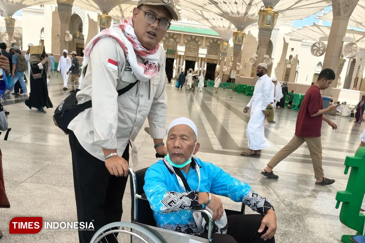 Petugas Tingkatkan Layanan untuk Jemaah Lansia dan Akses ke Raudhah
