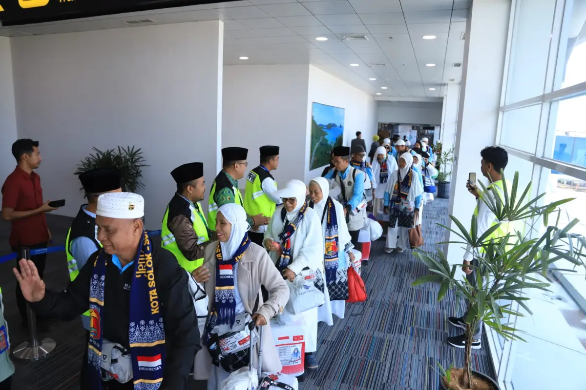 Wali Kota Solok jam jemaah haji 2