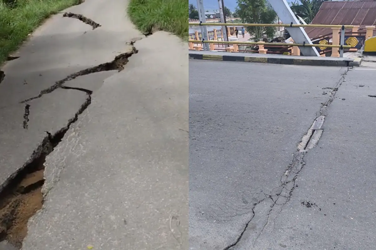 Pantauan Pasca Gempa Mengguncang Sulteng, Sejumlah Titik Infrastruktur Alami Kerusakan