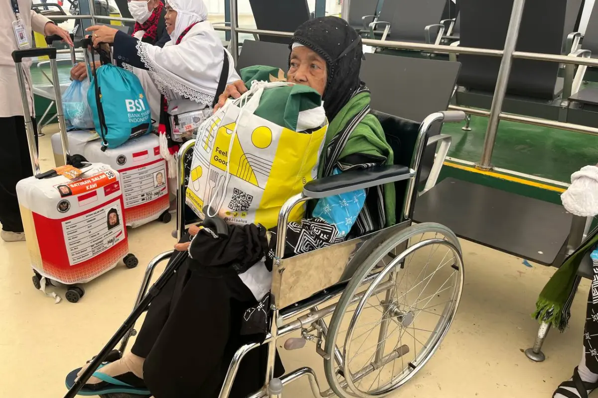 Mbah Satinah, Jemaah Haji Lansia Tanpa Pendamping Mengapresiasi Layanan Haji dan Pelayanan Petugas Haji