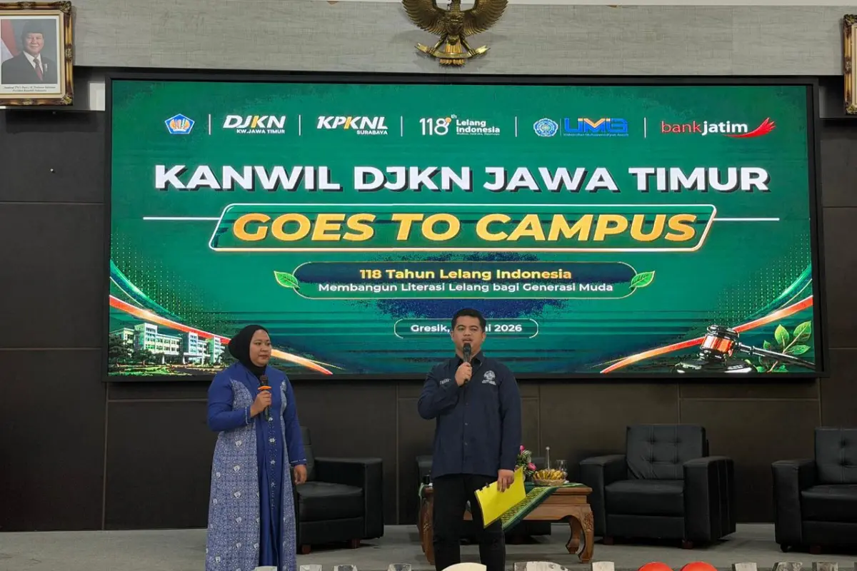 Kanwil DJKN Jatim Goes To Campus, Kenalkan Lelang Modern kepada Mahasiswa
