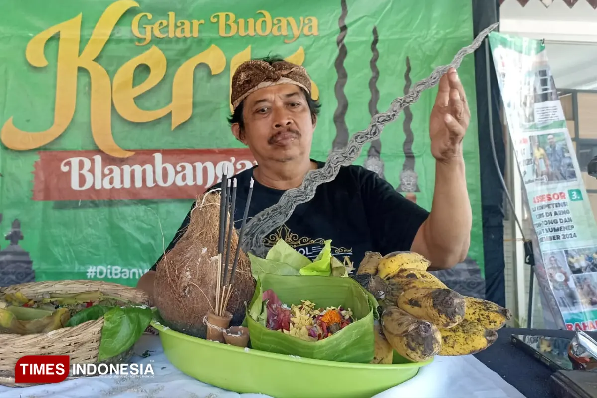 Menengok Ritual Ngumbah Gaman, Cara Warga Banyuwangi Merawat Pusaka Leluhur