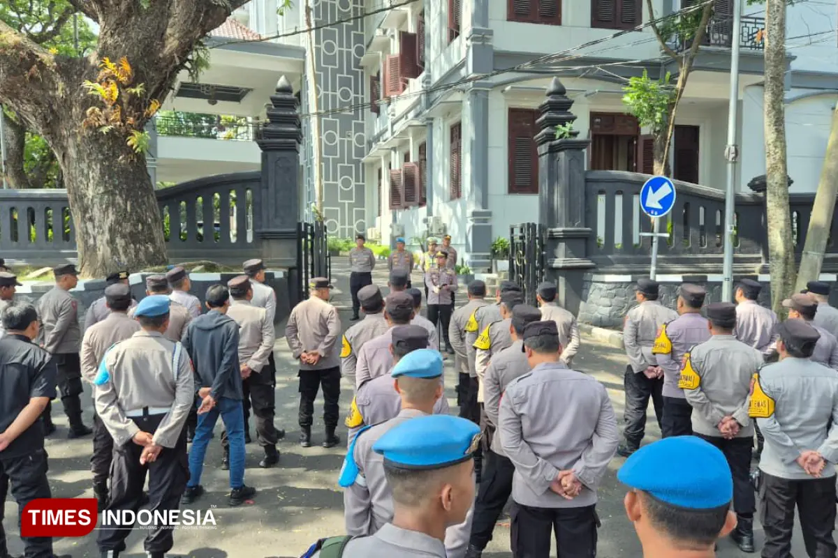 Ratusan Personel Gabungan Siaga, Ribuan Mahasiswa Malang Siap Kepung DPRD dan Balai Kota