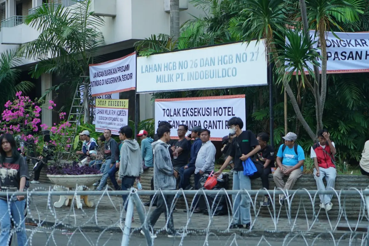 3.800 Personel Gabungan Disiagakan, Eksekusi Eks Hotel Sultan Dimulai Hari Ini