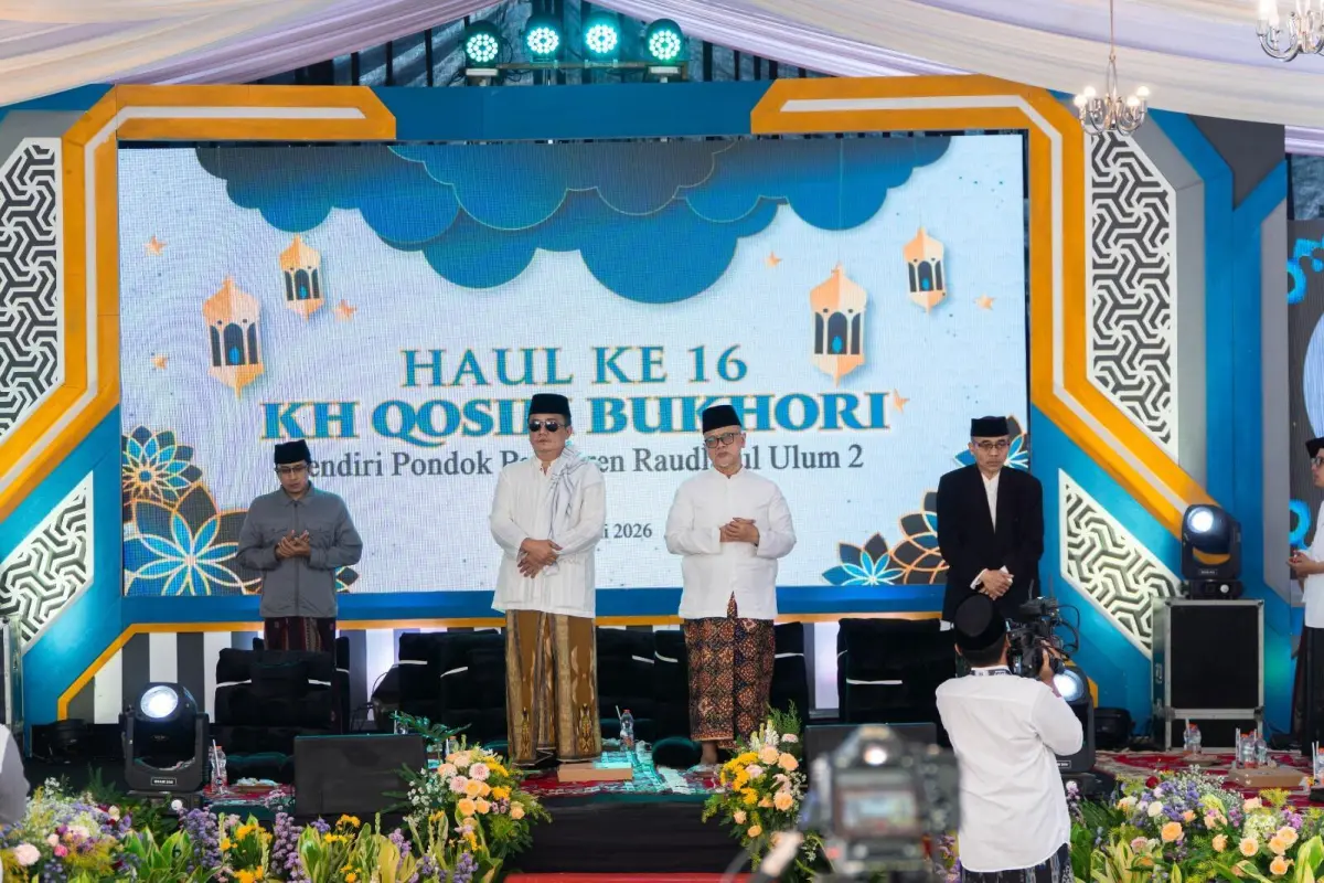 Ribuan Jamaah Padati Haul ke-16 KH Qosim Bukhori di Malang