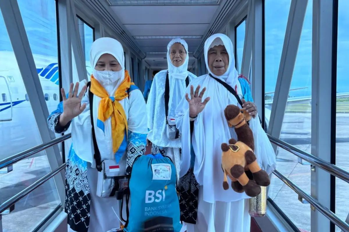 kedatangan Jemaah Haji sumbar