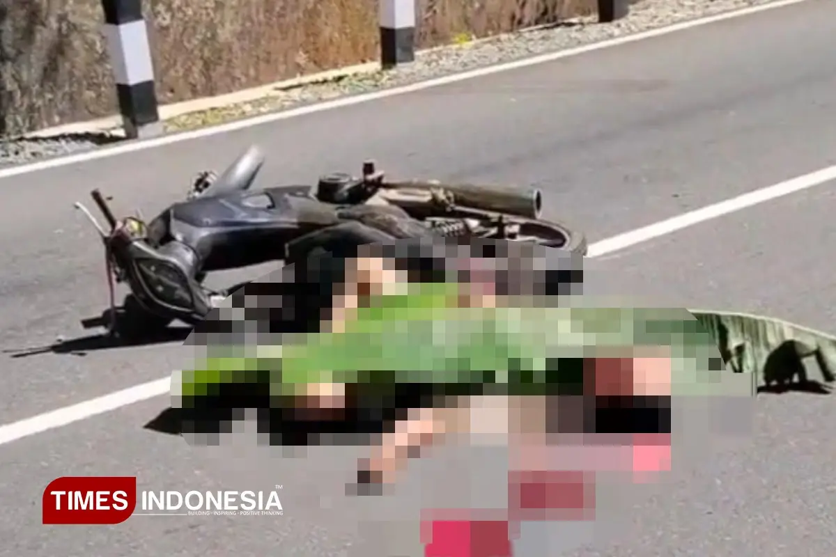 Polisi Imbau Pengendara Tak Nekat Menyalip, Kecelakaan Adu Depan di Pacitan Tewaskan Satu Orang