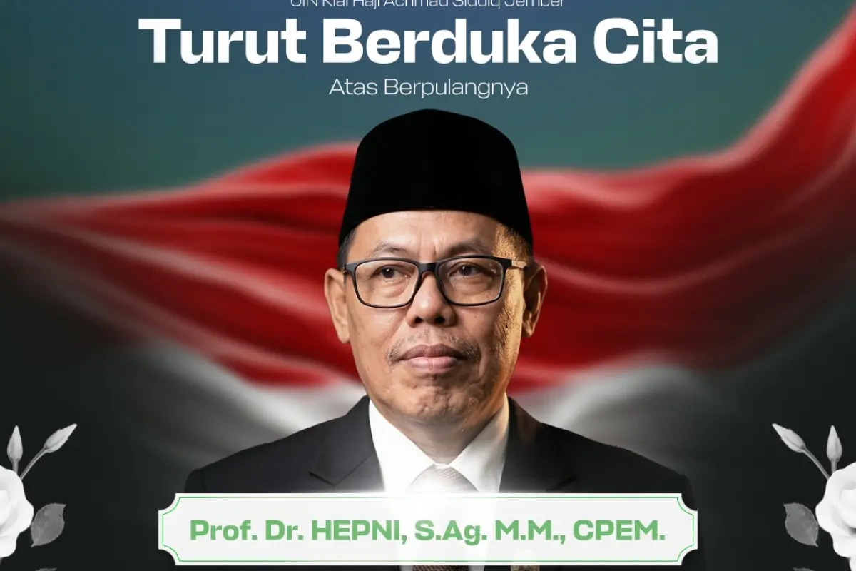 Breaking News, Rektor UIN KHAS Jember Prof Hepni Tutup Usia