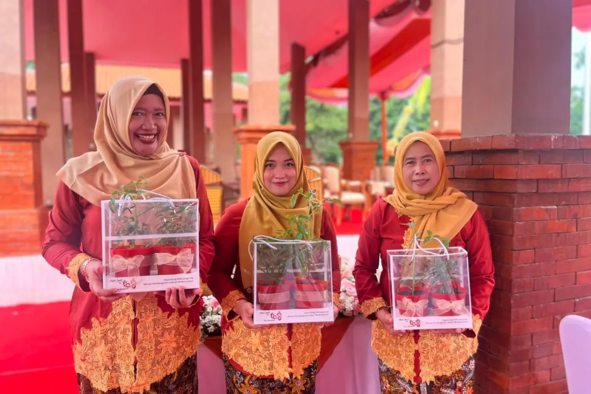 Unik! Bibit Cabai dan Jeruk Jadi Souvenir Hut ke-108 Kota Mojokerto