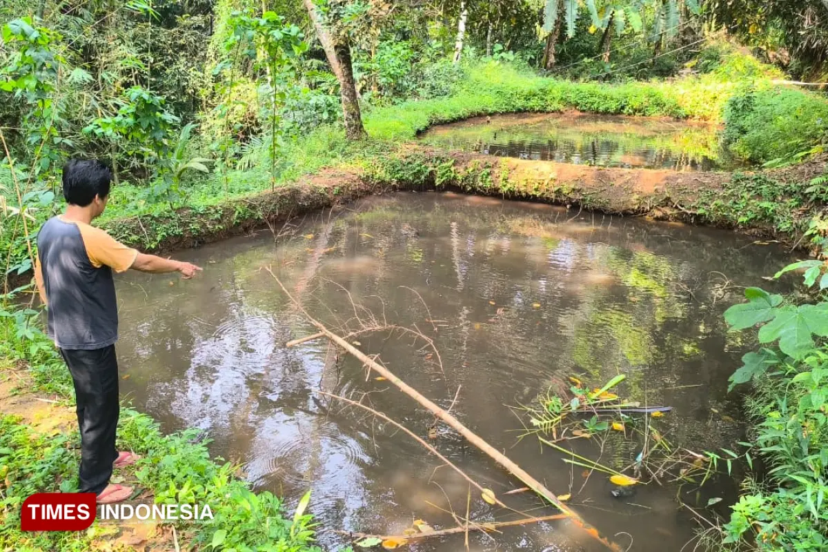 Cemari 132 Kolam Ikan, Warga Curiga Air Lindi TPA Ciangir Kota Tasikmalaya Jadi Penyebab