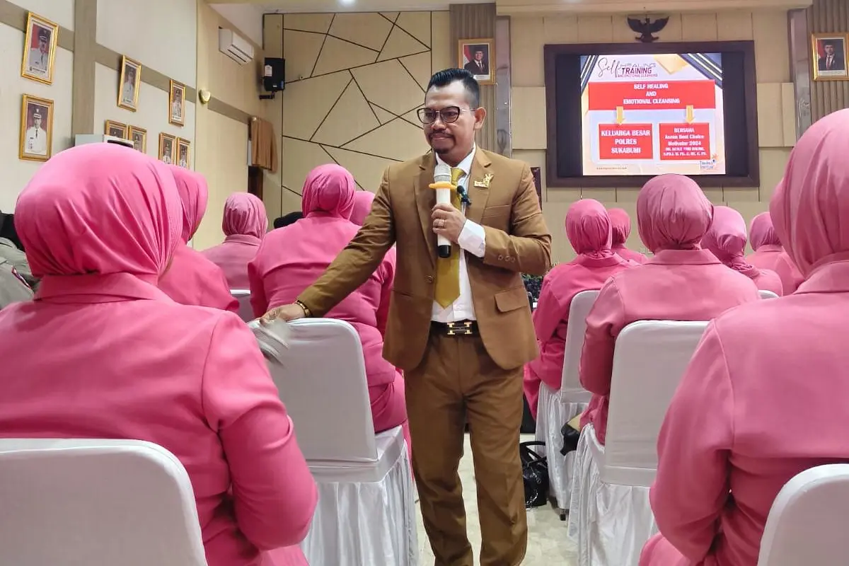 Polres Sukabumi Gandeng Thanks Institute Indonesia Gelar Self Healing dan Emotional Cleansing