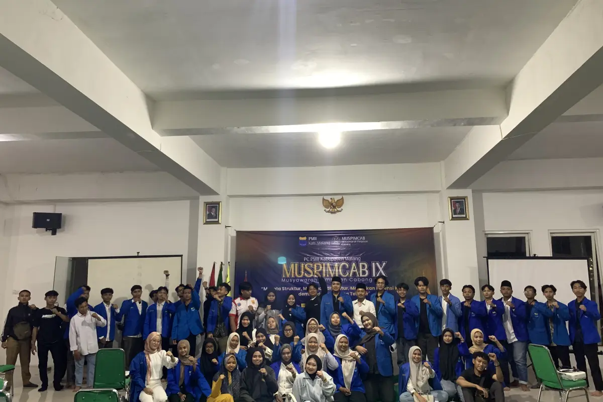 Muspimcab 1X PMII Kabupaten Malang Susun Arah Baru Kaderisasi dan Gerakan Organisasi