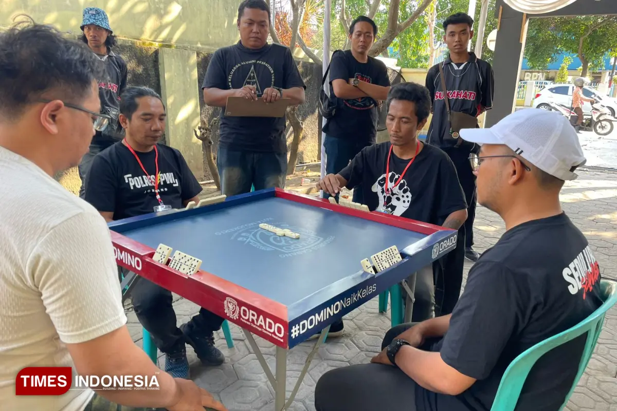 Atlet Blitar Juarai Turnamen Domino Kapolres Jombang Cup, Final Berlangsung Dramatis