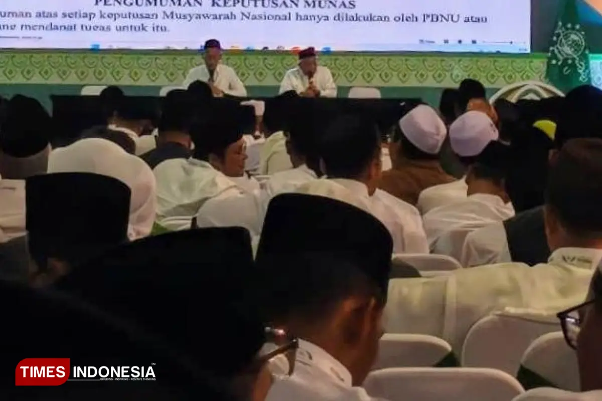 Munas-Konbes NU di Kediri Sempat Memanas saat Bahas Tambang