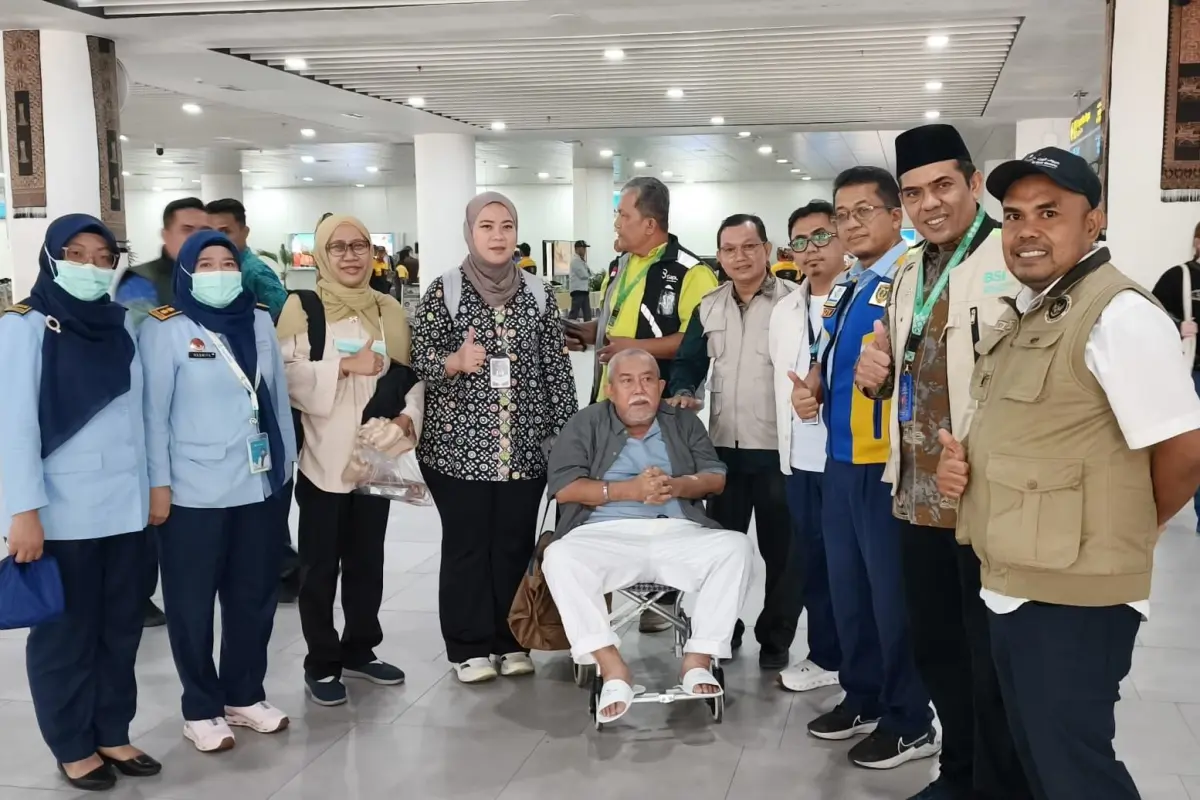 Dua Jemaah Haji Debarkasi Padang Sembuh dan Kembali ke Ranah Minang, Lima Masih Dirawat