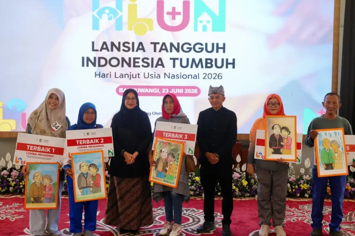 UHH Tembus 74,43 Tahun, Kualitas Hidup Lansia Banyuwangi Terus Membaik
