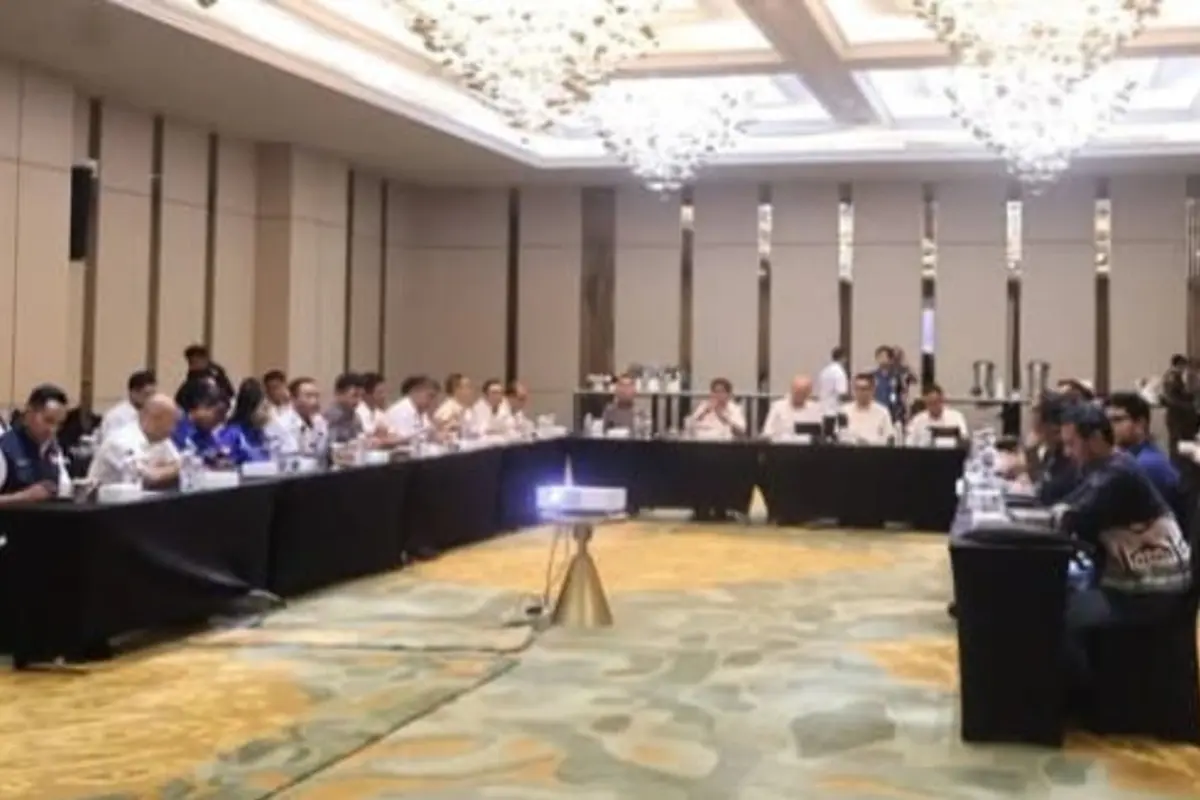 Bupati Sumba Timur Ikut Rakor Pantau Program Prioritas Presiden RI di Sektor KP