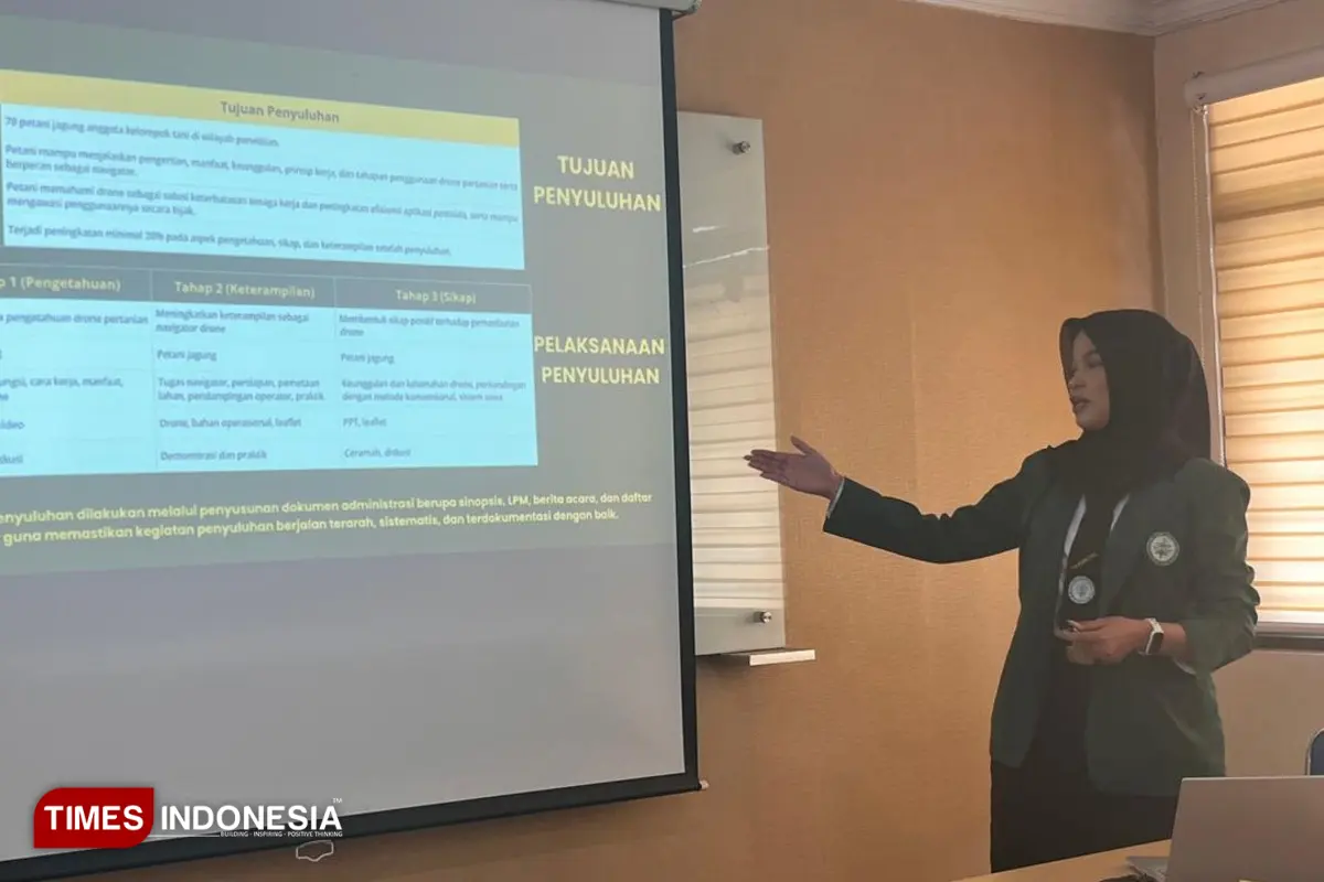 Dorong Efisiensi dan Adopsi Teknologi, Mahasiswa Polbangtan Malang Teliti Pemanfaatan Drone Pertanian