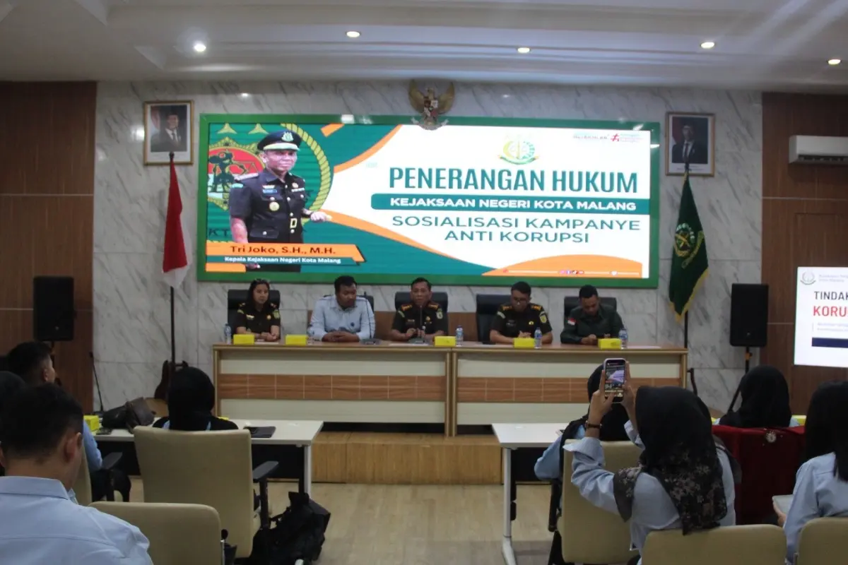 Kumpulkan Ketua SPPG se-Kota Malang, Kejari Gencarkan Kampanye Anti-Korupsi 2026