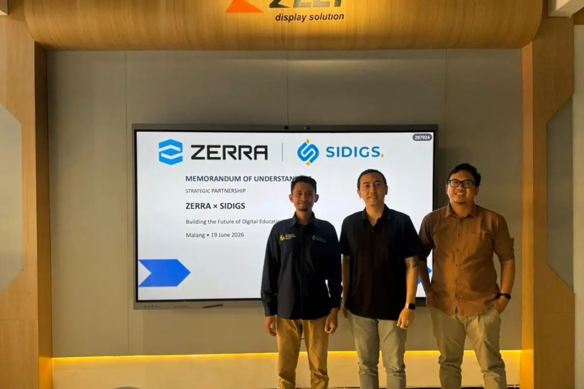 SIDIGS dan ZERRA Resmi Gandeng Kembangkan Smart School Berbasis AI