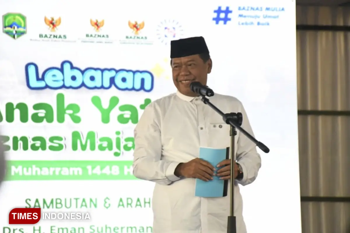 Bupati Majalengka: Lebaran Anak Yatim, Komitmen Sosial Keagamaan Majalengka 'Langkung SAE'