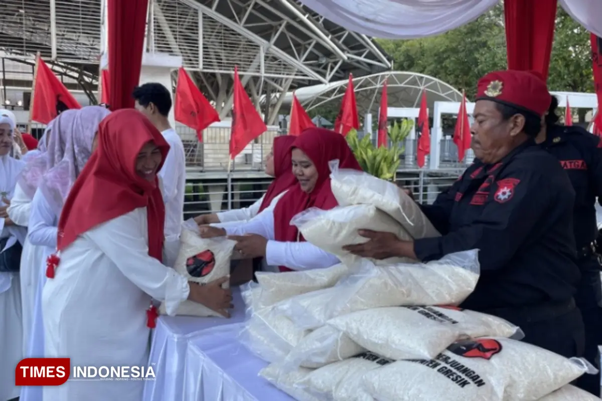 Haul Bung Karno, PDI Perjuangan Gresik Ajak Kader Refeksi Semangat Gotong Royong