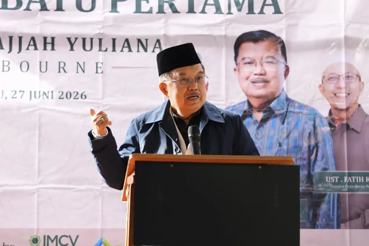 Jusuf Kalla Resmikan Pembangunan Masjid Hajjah Yuliana, Eks Kantor Polisi di Melbourne yang Jadi Islamic Centre Indonesia