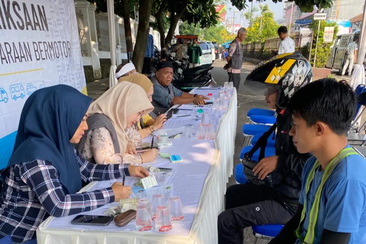 Ratusan Kendaraan Terjaring Razia Pajak di Cianjur, Pemilik Langsung Bayar di Tempat