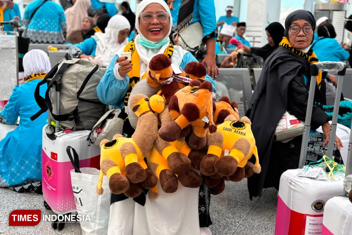 Tinggalkan Madinah, Rasmi Rais Jemaah Haji Asal Palu Berharap Bisa Kembali Lagi Bersama Anak Cucu